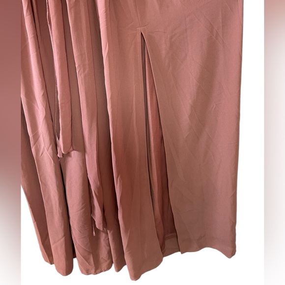 Baltic Born Women’s Kristina Maxi Dress Rosy Brown Size M FLAW Bridesmaid Formal - Picture 6 of 8